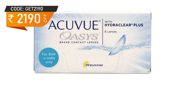 Acuvue Oasys Contact Lenses (6 Lenses)