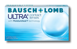 Bausch and Lomb Ultra Contact Lenses Box