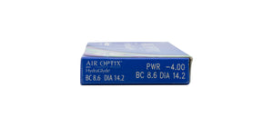 Air Optix Plus HydraGlyde side 1