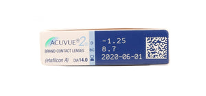 Acuvue 2 Contact Lenses side image
