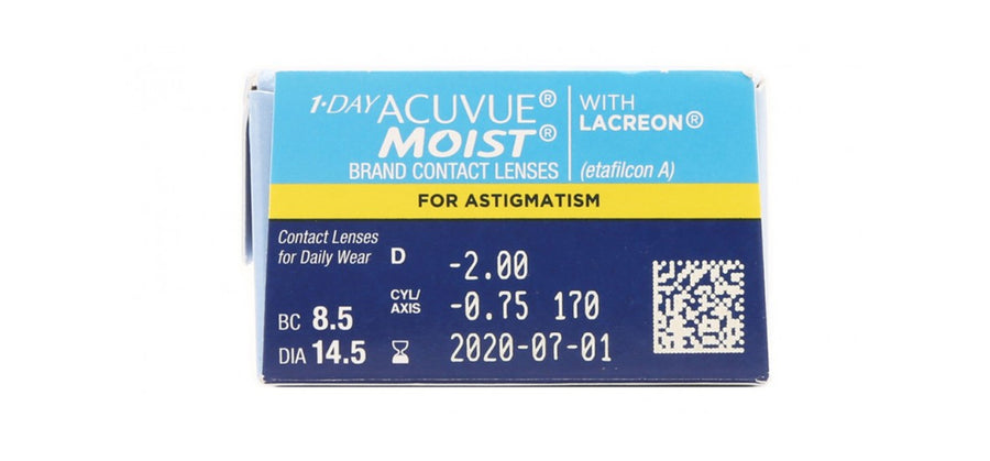 Acuvue Moist for Astigmatism side image